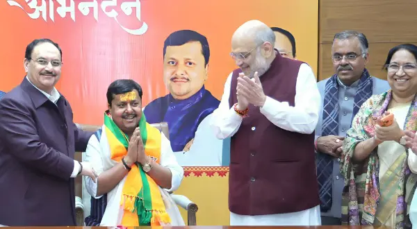 नितिन नवीन ने भाजपा राष्ट्रीय अध्यक्ष पद के लिए भरा नामांकन