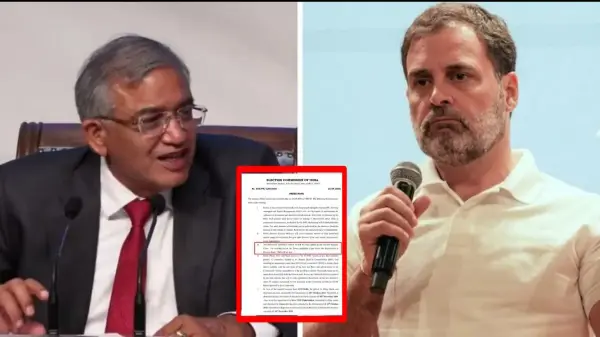 फॉर्म-6 विवाद पर EC ने राहुल गांधी के दावे को बताया भ्रामक