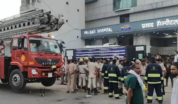 ICU में लगी आग