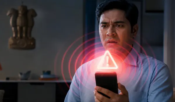 11:41 बजे क्यों आया भारत सरकार का इमरजेंसी अलर्ट?