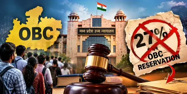 मध्य प्रदेश में 27% OBC आरक्षण क्यों रद्द हुआ?