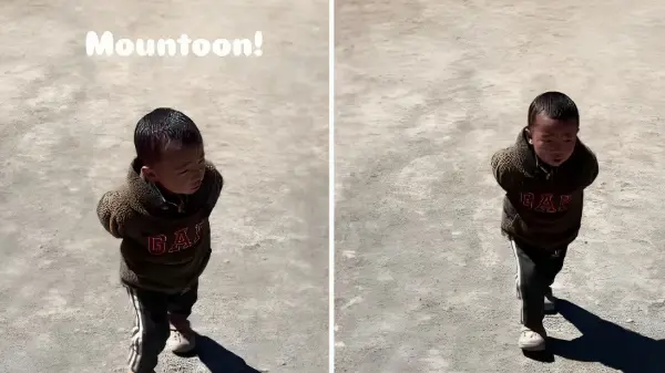 हिमाचल के बच्चे ने ‘मॉनटून’ बोलकर जीता लोगों का दिल, वीडियो वायरल