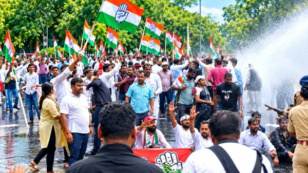 CEC ज्ञानेश कुमार के खिलाफ कांग्रेस का देशव्यापी प्रदर्शन