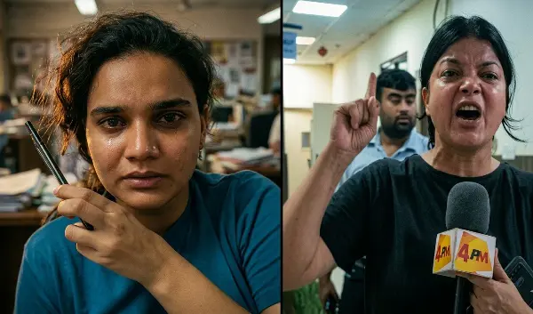 महिला पत्रकारों से कथित मारपीट पर बवाल