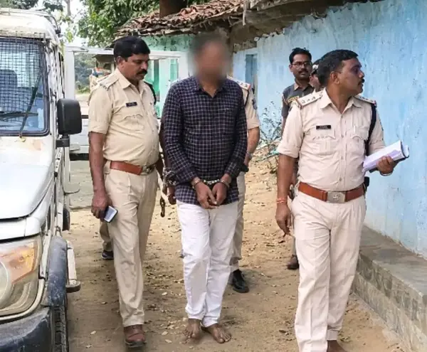 55 वर्षीय विधवा हत्या मामले में बेटे पर पुलिस की कार्रवाई