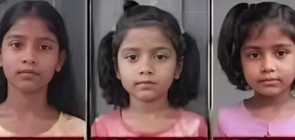 पिता पर तीन मासूम बेटियों की गला रेतकर हत्या का आरोप