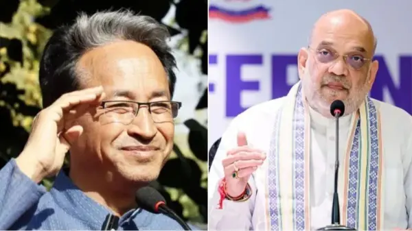 लद्दाख हिंसा की बरसी पर सोनम वांगचुक ने अमित शाह के इस्तीफे की मांग की
